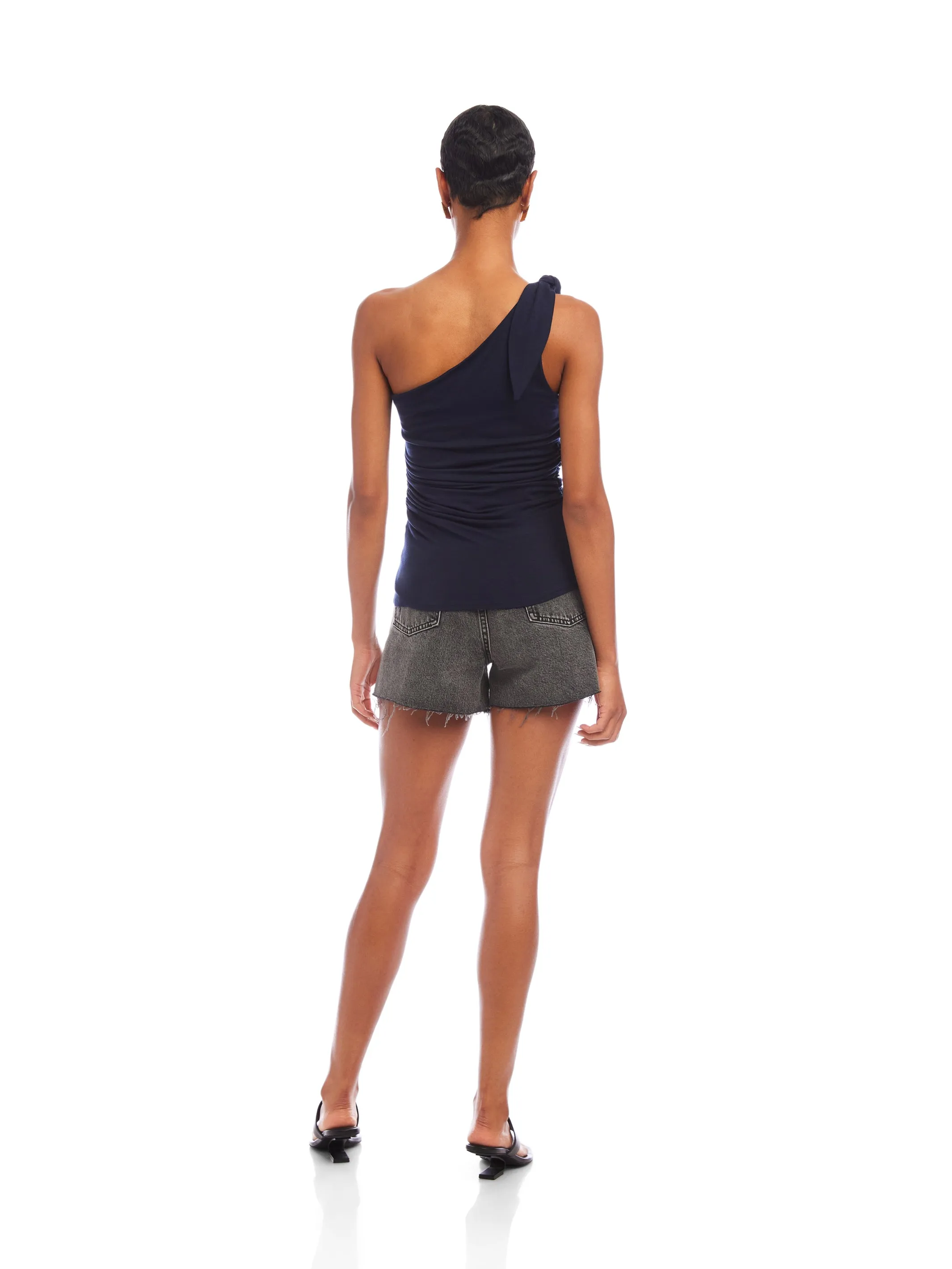 Harper One-Shoulder Tie-Top