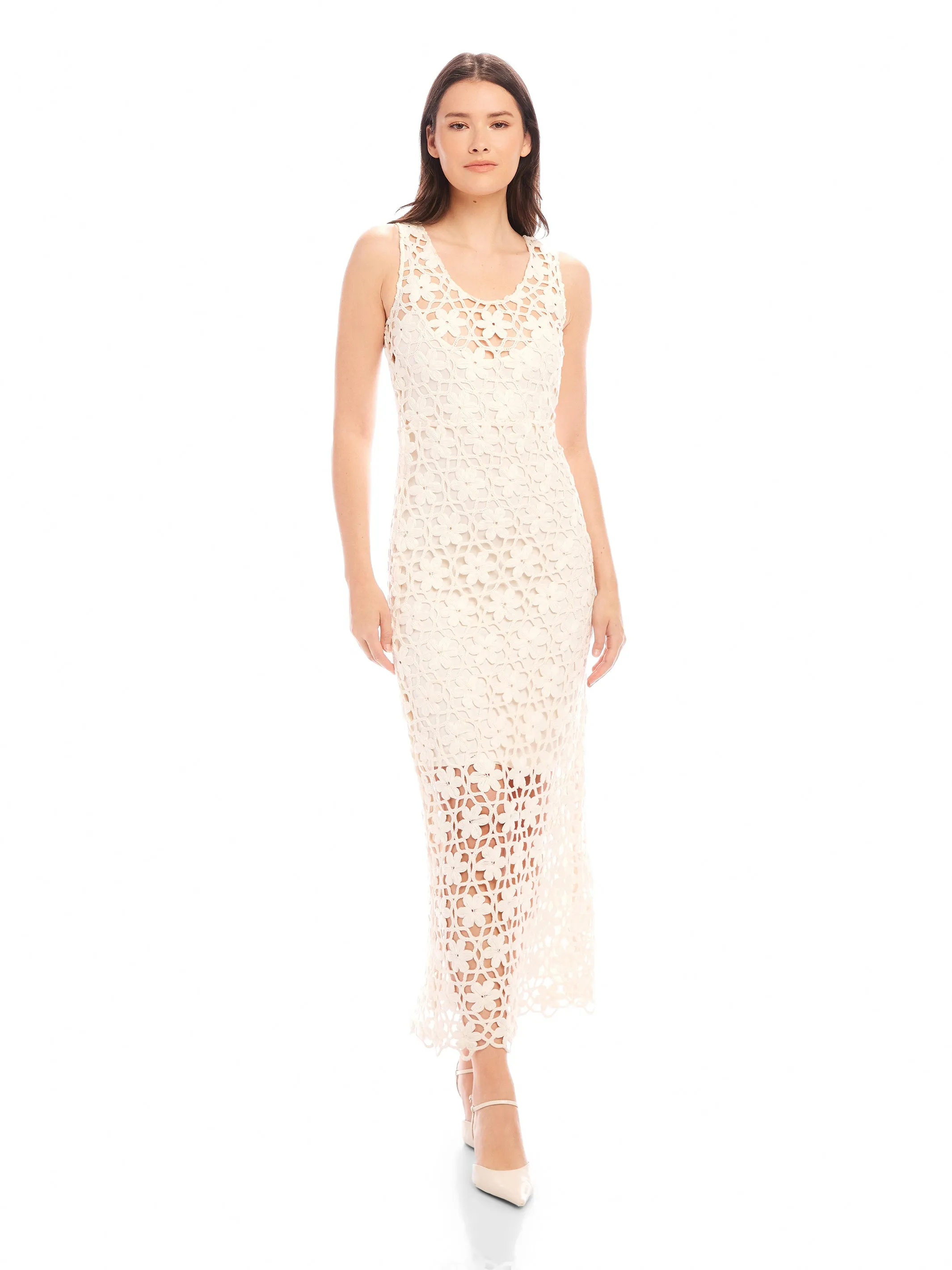 Kelsie Crochet Dress