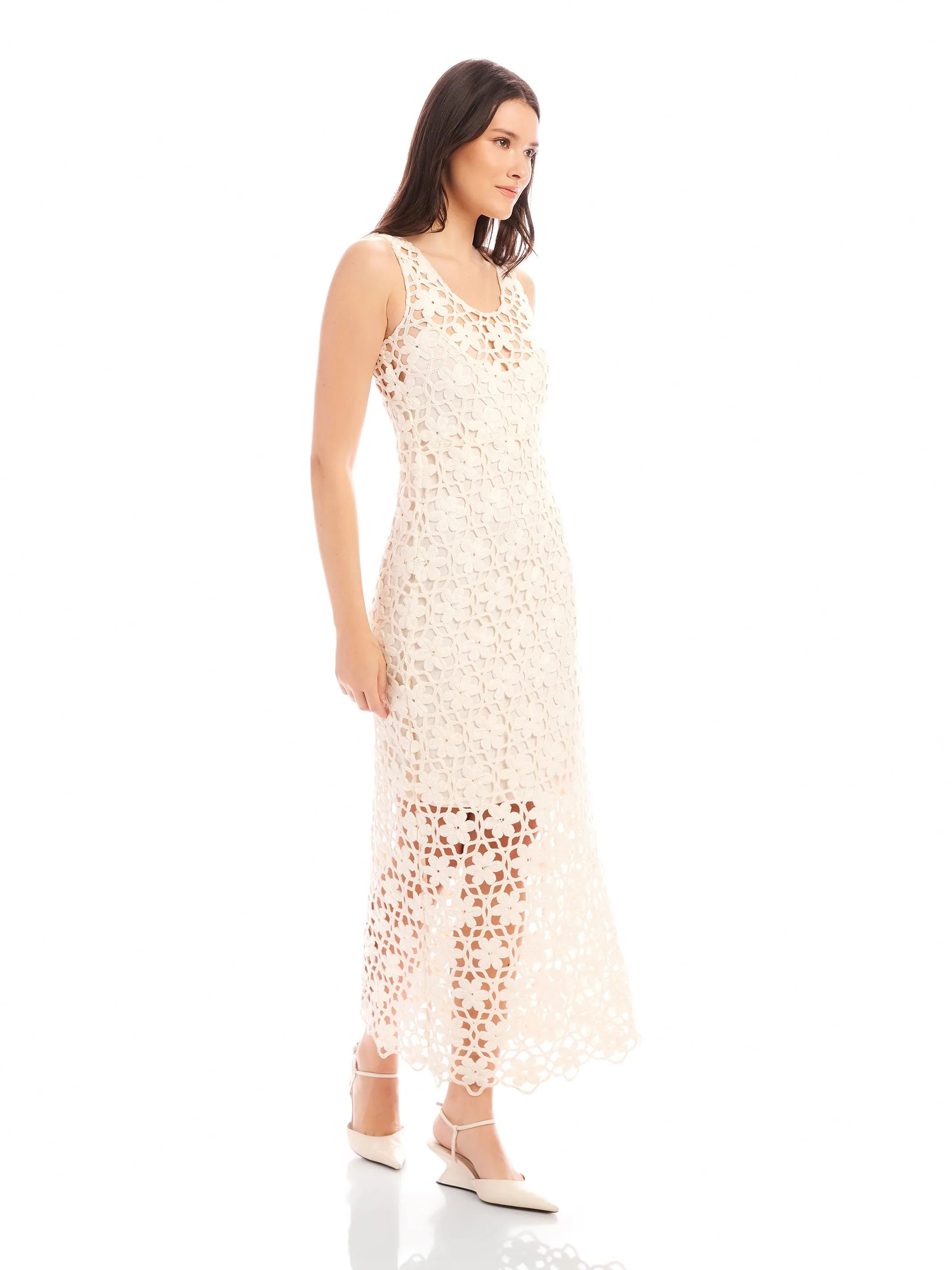 Kelsie Crochet Dress