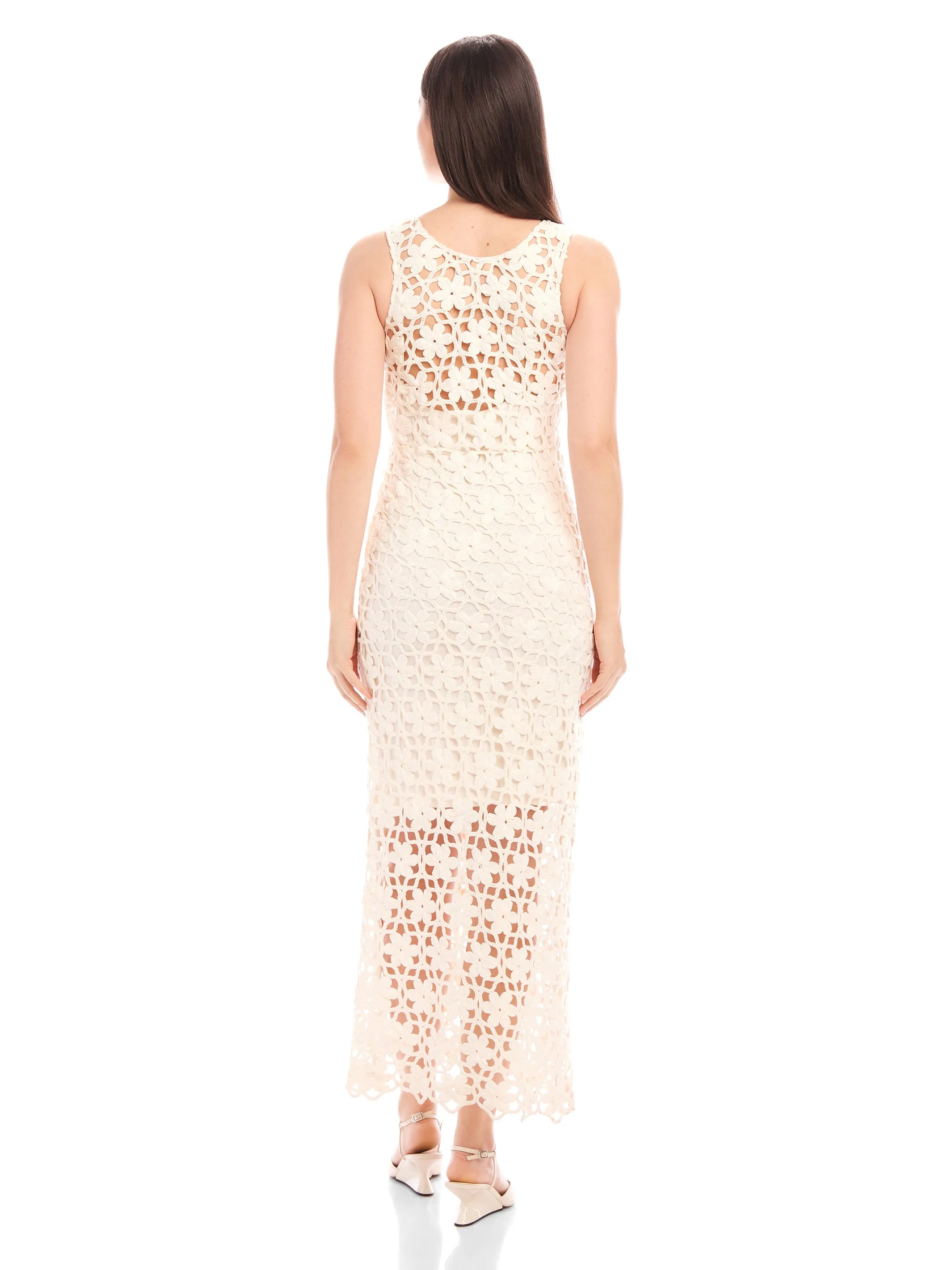Kelsie Crochet Dress