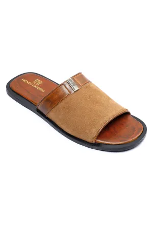 Slippers For Men SKU: SLP-0071-CAMEL