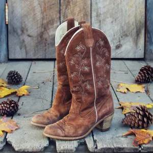Vintage Suede Boots